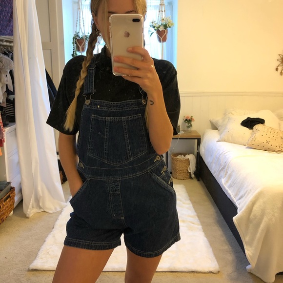 Urban Renewal Other - Dark denim overalls